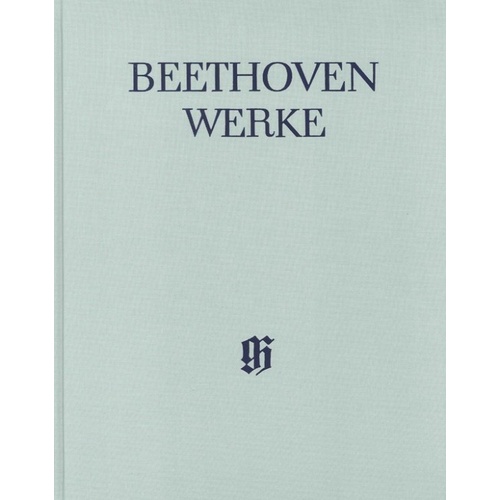 Beethoven - Cadenzas in the Piano Concertos Clothbound, 55 Pages, Publisher: G. Henle Verlag