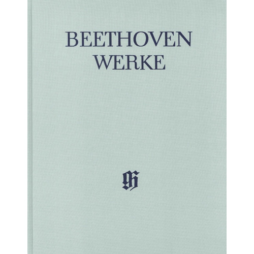 Choral Works with Orchestra Full Score Bound - Beethoven Ludwig van - Henle