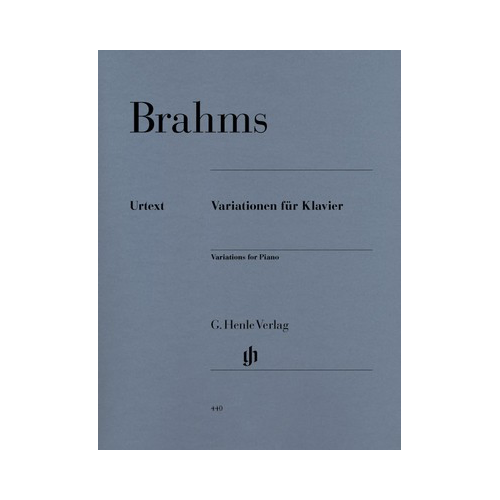 Variations for Piano Op 9, 21, 24 & 35 - Urtext Edition