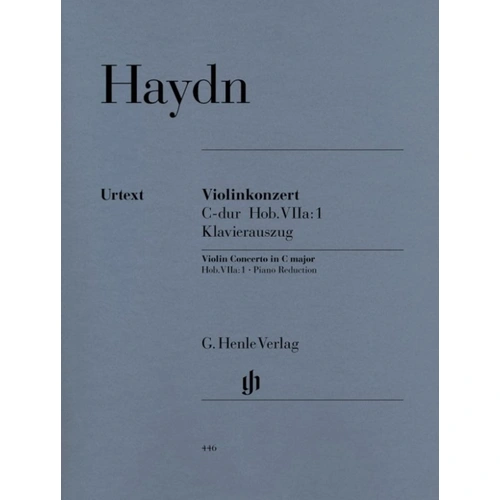 Haydn - Concerto for Violin and Orchestra C Major Hob. VIIa:1 Urtext Edition with Piano Reduction