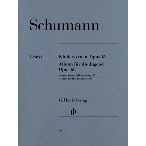 Schumann: Album for the Young Op. 68 & Scenes from Childhood Op. 15 - Urtext Edition for Piano Solo