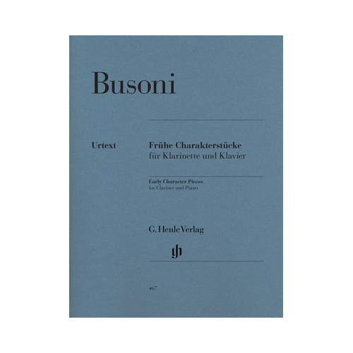 Early Character Pieces for Clarinet and Piano Sheet Music