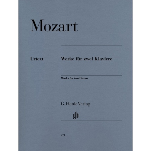 Works For Two Pianos Comp 2P 4H (Softcover Book)