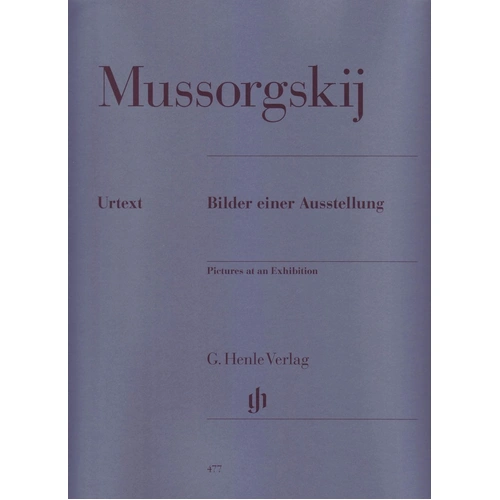 Mussorgsky - Pictures at an Exhibition Piano Urtext Edition