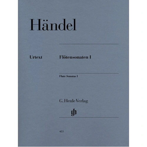 Sonatas for Flute and Piano Book 1 by George Frideric Handel, G. Henle Verlag, 112 Pages