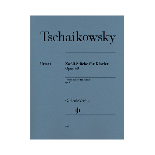 Twelve Piano Pieces Op 40 Sheet Music for Piano Solo