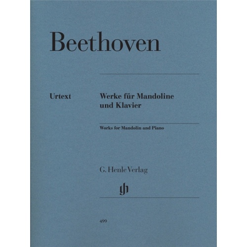 Works For Mandolin And Piano (Softcover Book)