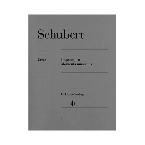 Schubert - Impromptus and Moments Musicaux for Piano Solo - Henle HN4