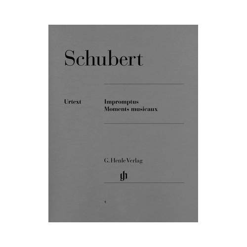Schubert - Impromptus and Moments Musicaux - Piano Solo Sheet Music Henle HN4