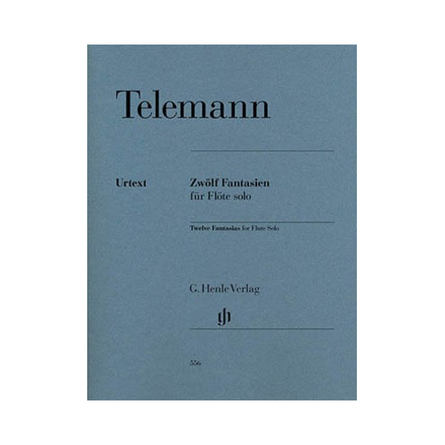 Twelve Fantasias for Flute Solo TWV 40:2-13 Sheet Music