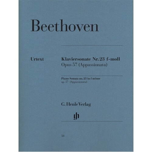 Sonata Op 57 F Min (Softcover Book)
