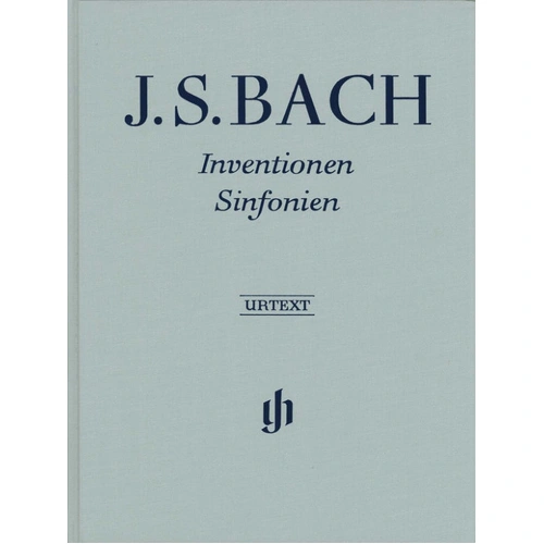 Bach Inventions & Sinfonias Piano Sheet Music Bound Edition Henle HN590