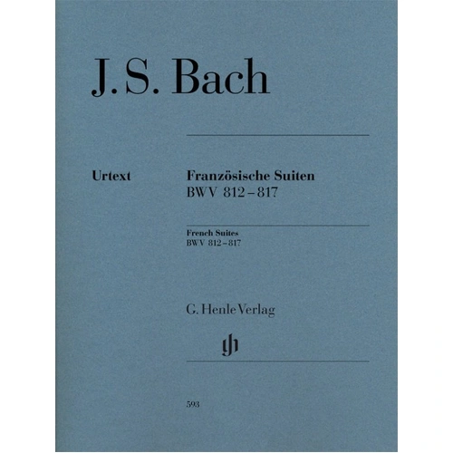 Bach - French Suites BWV 812-817 Henle Urtext Edition for Piano