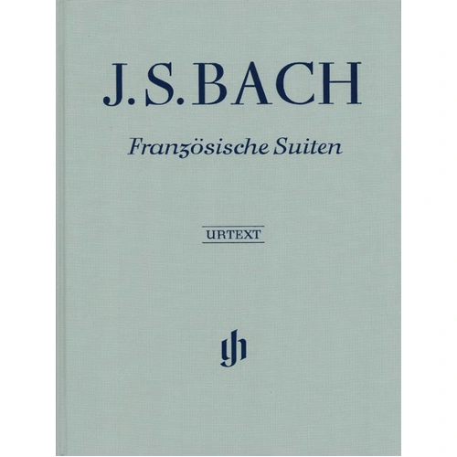 French Suites BWV 812-817 Bound Edition Piano Sheet Music by Bach