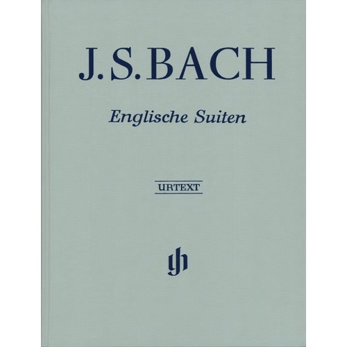 Bach - 6 English Suites BWV 806-811 Urtext Hardcover Piano Edition