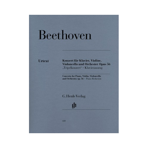 Triple Concerto in C Major Op. 56 Piano Version - Chamber Sheet Music
