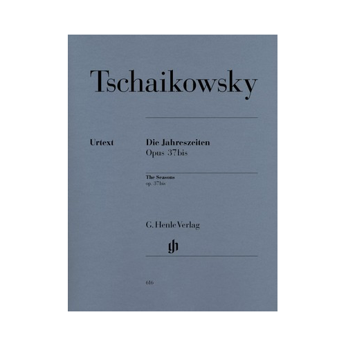 Tchaikovsky The Seasons Op. 37bis Piano Solo Sheet Music Henle HN616
