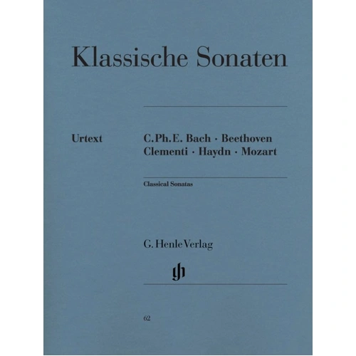 Classical Piano Sonatas - G. Henle Verlag, Piano Solo Format, 89 Pages