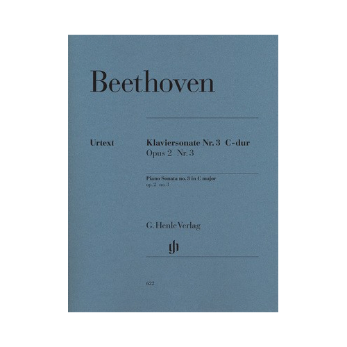 Piano Sonata No. 3 in C Major Op. 2 No. 3 - Urtext Edition by Franz Schubert