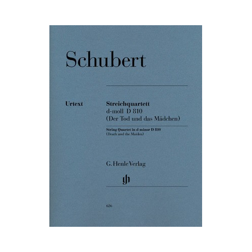 String Quartet The Death and the Maiden D 810 Chamber Sheet Music