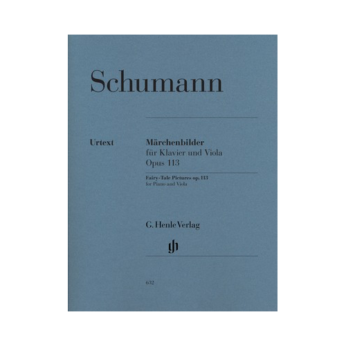 Schumann - Märchenbilder Op. 113 for Viola and Piano Accompaniment - Henle HN632