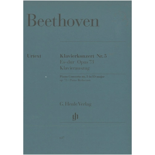 Beethoven - Concerto No 5 Op 73 E Flat Major Emperor 2 Pianos 4 Hands Sheet Music
