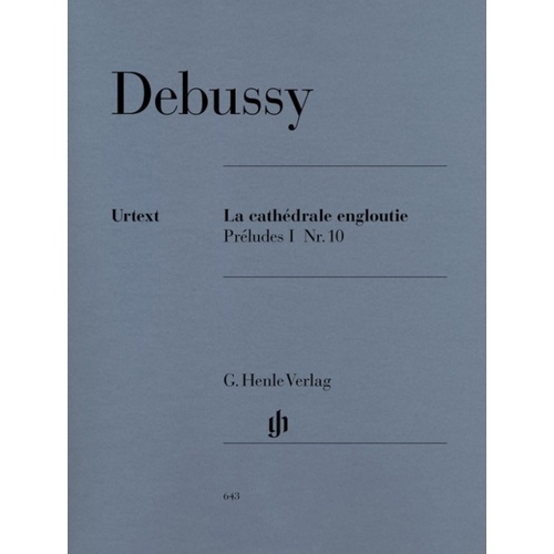 La Cathedral Engloutie Urtext (Softcover Book)