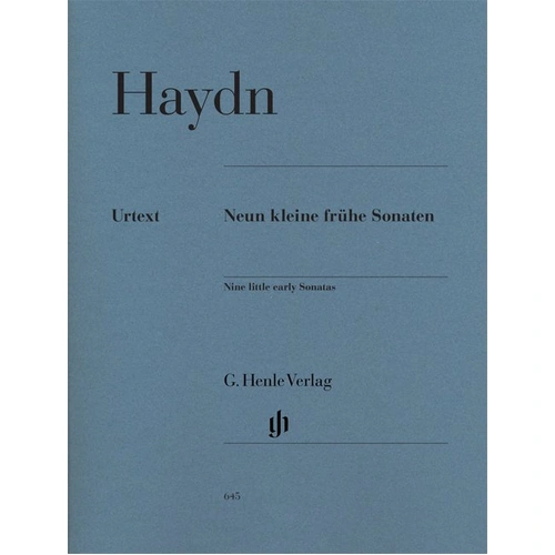 Haydn - Nine Little Early Sonatas for Piano Urtext Edition