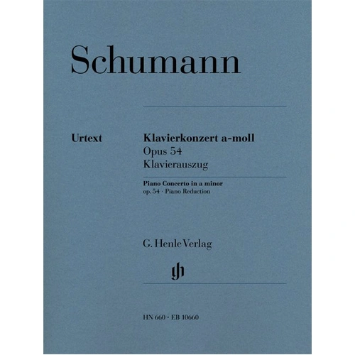 Schumann - Piano Concerto in A Minor Op. 54 for 2 Pianos 4 Hands, G. Henle Verlag, 86 Pages