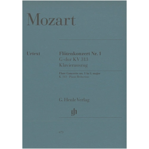 Mozart: Concerto No. 1 in G Major K. 313 for Flute/Piano, Edited by Andrs Adorjn, G. Henle Verlag, 54 Pages