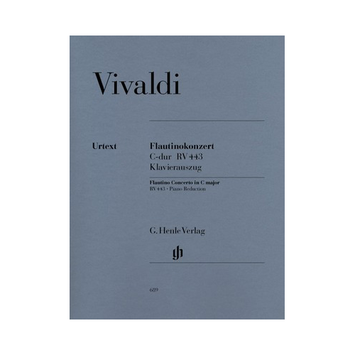 Vivaldi - Concerto C Major RV443 for Piccolo and Piano Accompaniment Henle HN689