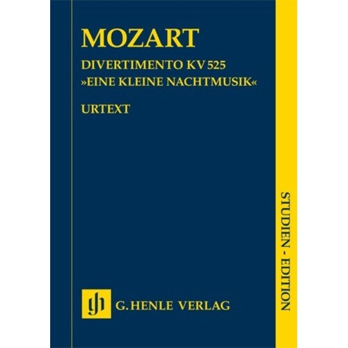 Eine Kleine Nachtmusik String Quartet Score Book