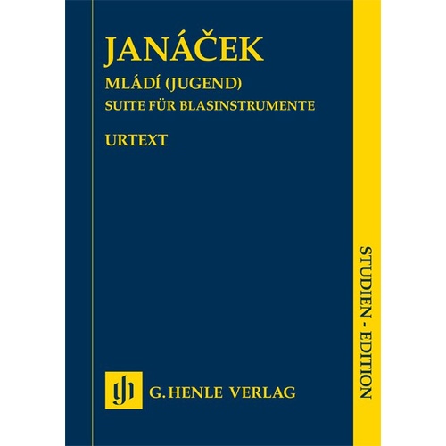 Suite for Wind Instruments by Leos Janáček - Urtext Study Score for Sextet