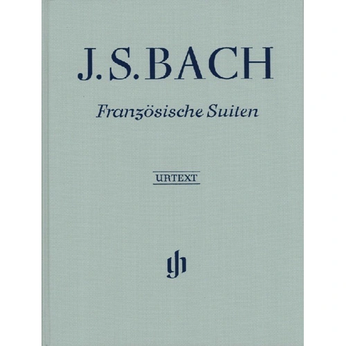 French Suites BWV 812-817 Urtext Bound for Piano Solo by Johann Sebastian Bach