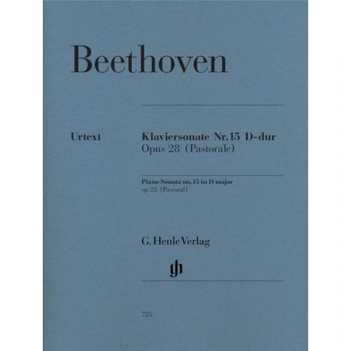 Beethoven - Piano Sonata No. 15 in D Major Op. 28 (Pastoral) - G. Henle Verlag - Piano Solo - 40 Pages