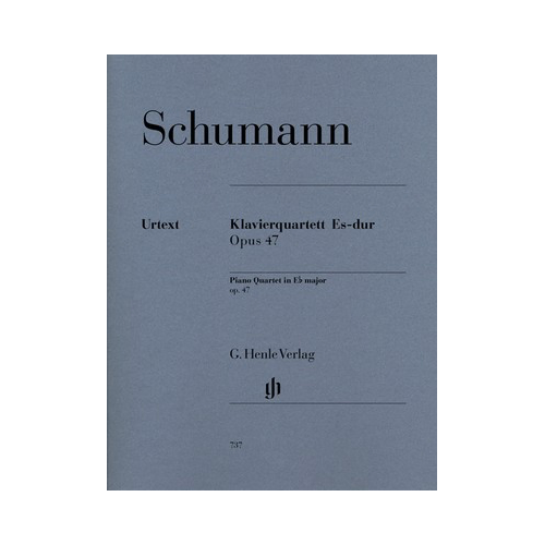 Schumann - Quartet in E-flat Major Op. 47 - Piano Quartet Henle HN737
