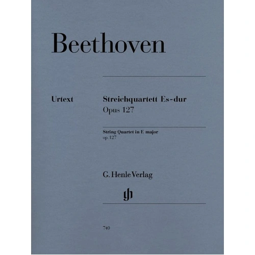 String Quartet Op. 127 E Flat Parts by Beethoven
