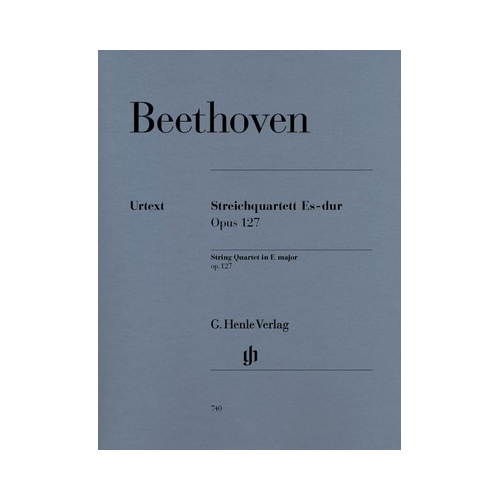 String Quartet in E flat Major Op 127 Score and Parts Urtext Edition