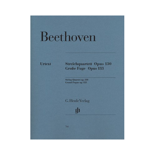 String Quartet Op. 130 with Grosse Fugue Op. 133 - Chamber Sheet Music
