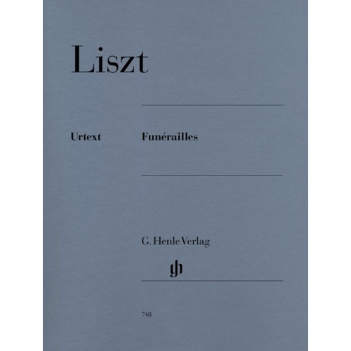 Liszt - Funerailles Urtext (Softcover Book)