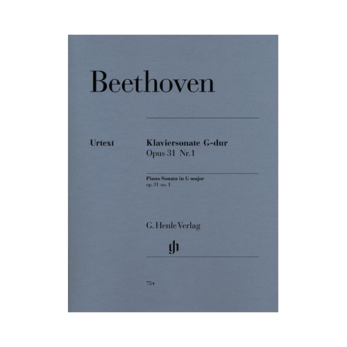 Beethoven Piano Sonata #16 GMaj Op31 #1 - Piano Solo Henle HN754
