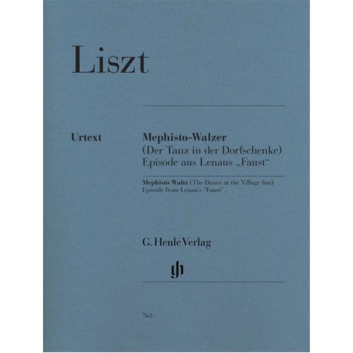 Mephisto Waltz No. 1 Dance in the Village Inn by Franz Liszt for Piano Solo, 56 Pages, G. Henle Verlag