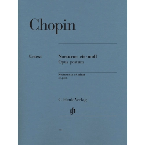Chopin Nocturne in C Sharp Minor Op. Post - Piano Solo Edition
