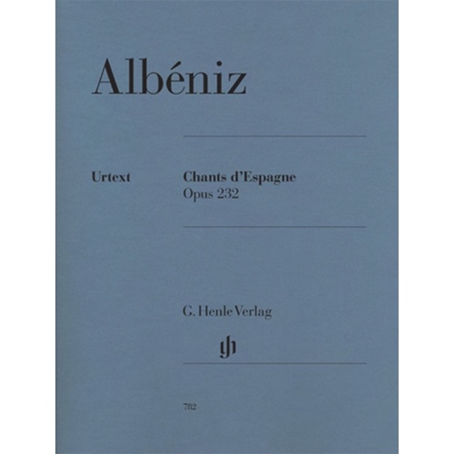 Albeniz - Songs Of Spain Op 232 (Softcover Book)