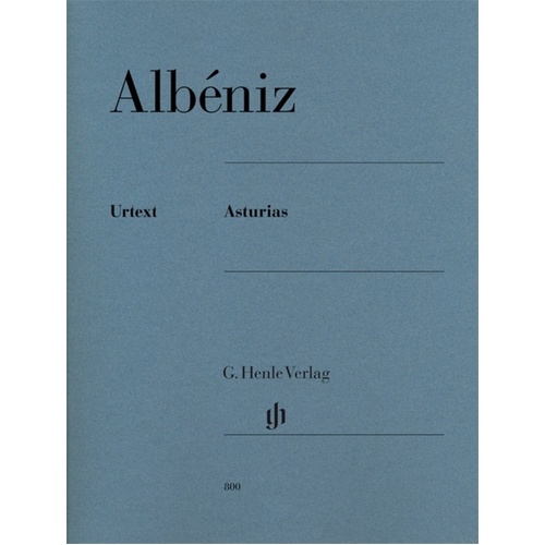 Albeniz - Asturias Piano Solo (Softcover Book)