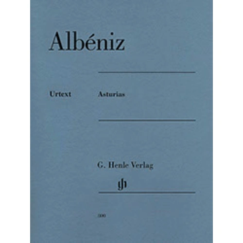 Albeniz - Asturias for Piano Solo, Urtext Edition, G. Henle Verlag, 15 Pages