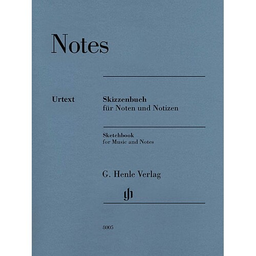 Henle Music Note Book