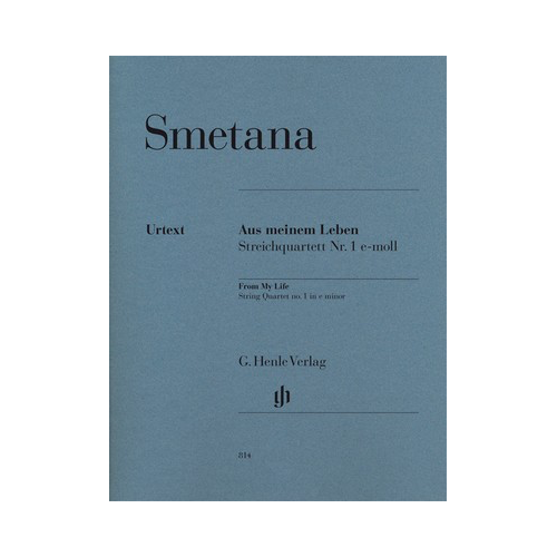 Smetana - String Quartet No. 1 in E Minor - Parts Henle HN814