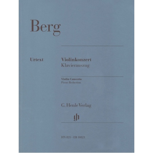 Concerto Violin/Piano Urtext (Softcover Book)