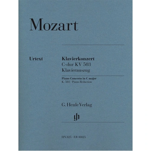 Mozart Concerto K 503 C Major 2 Pianos 4 Hands Edition by András Schiff - G. Henle Verlag